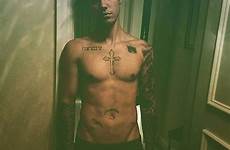 justin bieber abs instagram topless his off snap video toned revealing shows chiselled scroll down