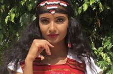 oromo beautiful girl woman traditional ethiopian girls women gada aba dress wearing people choose board cultural embroidered costumes clothes promote