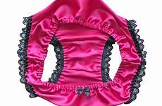 sell silky sissy frilly knickers satin panties lace bikini size yourself