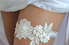 garter ivory garters