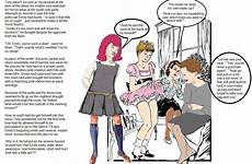 petticoat sissy boys captions petticoated forced girl girls diaper panty tg comic mother petticoats school girly uniform transgender stories artwork