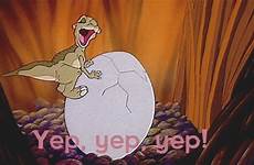land before time gif graphics films giphy ducky everything has