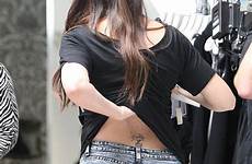 tattoo kardashian her father tattoos khloe old cross year butt tramp tattooed stamp back daddy small above she now has