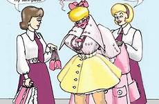 prim wendyhouse transvestism forced feminization drawings johnny regression petticoats discipline schoolgirl