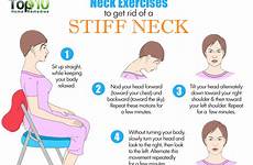neck stiff rid get relief exercises treatment remedies gif muscles relieve tight strained wry tension pain exercise torticollis stretches crick