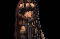 barbarian female warrior fantasy woman character dnd concept tribal barbarians sword girl amazon artwork women choose board princess characters deviantart