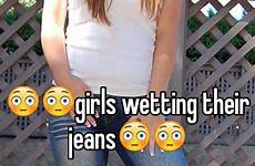 wetting jeans girls their