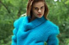 sweater angora tumblr fluffy woman wearing mohair sweaters dresses classy dress saved women vintage fashion choose board