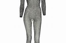 open bodystocking crotch fishnet small bodystockings sleeves shimmering dots elegant long le