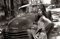 vintage women photographs interesting guns posing bonnie remind parker gun everyday girl their ages variety settings backgrounds features collection