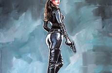 catwoman hathaway anne knight dark rises behance drawing canvas