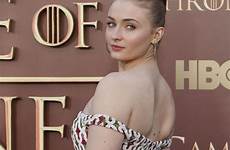turner sophie thrones game premiere season francisco san actress sexy dress hot cleavage body sansa hbo hottest woman hawtcelebs stark