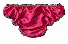 panties sissy ruffled frilly underwear briefs knicker satin sizes bikini