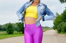 spandex leggings girls cute tights shiny hot pantyhose outfits lycra