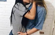 shy kissing lesbians kissed sapphic bisexual