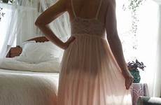 nightgown nightie pale lacy elaine