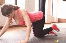 yoga tease downblouse