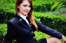 chicas uniforms handcuffed officer russian tights hermosas stewardesses