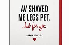 geordie card shaved pet legs av valentine gifts valentines