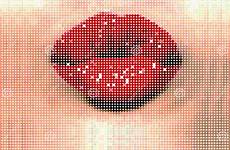 sensual lips erotic female red illustration preview