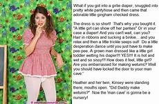 diaper tg captions humiliation gingham mommys cave