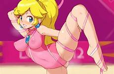 nsfw luscious leotard anime gymnastics gelbooru nipples feet nintendowaifus