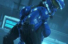 halo armor spartan reach deviantart female girls rookie425 thicc girl cosplay anime snug comm quick little sexy game sci fi
