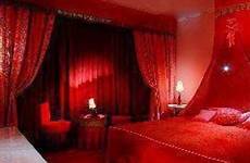 red bedroom room