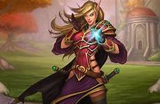 elf female warcraft world crusade burning blood wallpaperplay saved women