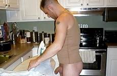 men nude housework women