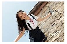 mayumi yamanaka japanese idol cute sexy schoolgirl fashion hot uniform photoshoot classroom personal