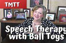 therapy ball balls speech