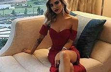 dresses dress slit shoulder sexy red off deep sex hualong article online