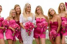 bridesmaid bridesmaids wedding dresses sexy ever bride bridal barbie funny brides some hot la dress maids pink worst will bad