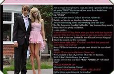 captions ride taken sissy forced interracial tg being humiliation male feminization dress transgender prom date