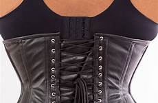 leather corset corsets underbust hourglass