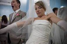groom brides czech blows cheating bridesmaids watching