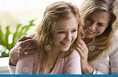 daughter laughing mom teenage teen stock mother mature hospital discuss girls college should kids woman necessary learn things health guidance