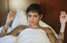 kehlani smoking david photoshoot camarena parrish halsey saved uploaded user tatoo