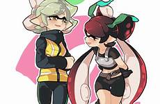 splatoon squid sisters callie gomigomipomi agents gomi assuming