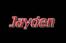 jayden name logo gif make first logos flamingtext