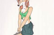 coyote girl deviantart