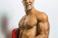 silver hairy fox men gay foxes handsome older daddy daddies male mens bear bears bearded muscles choose board