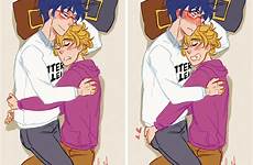 anime butt touch ships yaoi summer touches snuggly deviantart eternal guardado desde visit