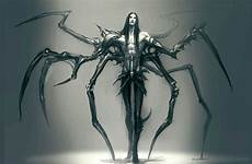 horror anndr hugs creatures morgoth exalted onyx mythical drow aranhas sobrenaturais desenhos theonyxpath