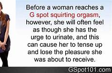 spot squirting ejaculate