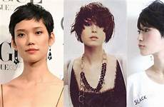 short asian hair women styles hairstyles haircuts cuts haircut girl round korean faces pixie age voyeur choose board eu