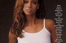 milk got tyra banks ads celebrities 1998 1997 ranker mustache sexy vogue saved 1995 christie brinkley