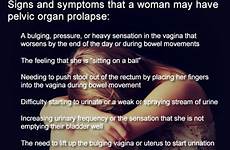 pelvic prolapse organ uterine cindy urinary incontinence