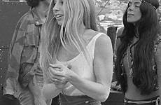 woodstock 1969 festival hippies rock hippie evocative photographer legendary vintage fashion music 1970s girls dailymail 1960s chick roll 70s nudity